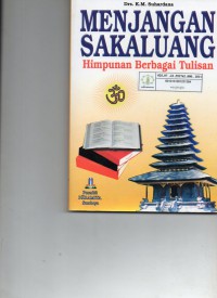 Image of Menjangan Sakaluang : Himpunan Berbagai Tulisan
